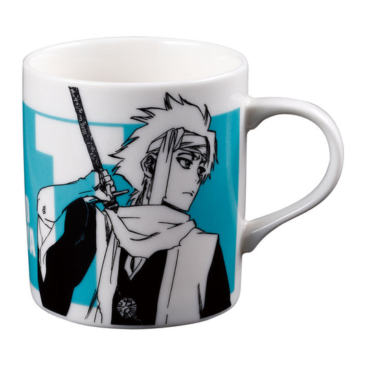 BLEACH Initial Mug T Toshiro Hitsugaya reverse