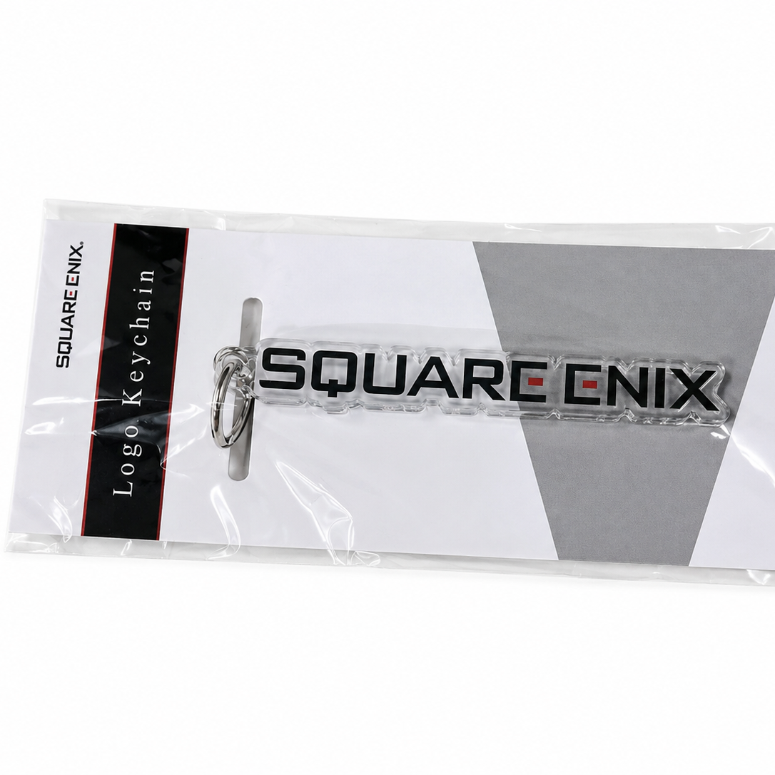 Squrae Enix Keychain (White)
