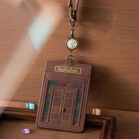 Retractable Pass Case (Latin Quarter) | From Up on Poppy Hill
