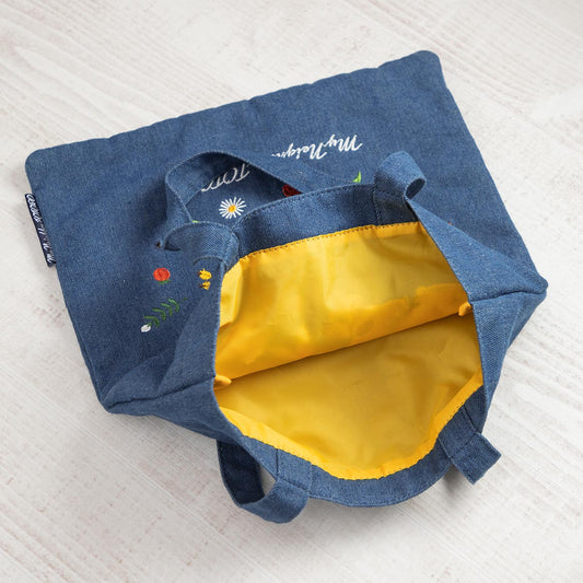 Denim Series Tote Bag (Wreath) | My Neighbor Totoro