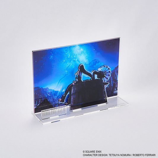 Final Fantasy VII Rebirth Acrylic Diorama Key Art Tifa