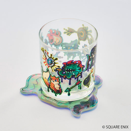 FINAL FANTASY XIV Glass & Coaster Set <Sugar Riot>