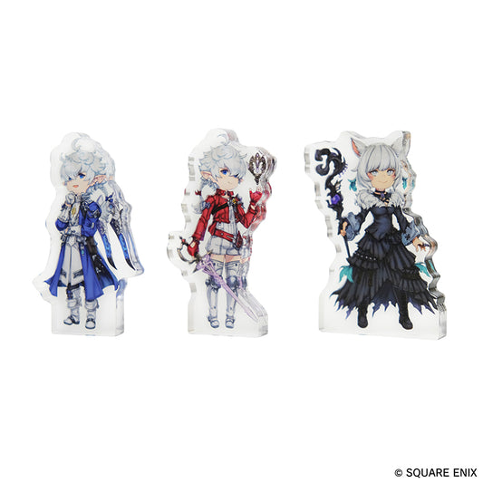 Character Acrylic Blocks (Box of 9 pieces) | Final Fantasy XIV | FFXIV