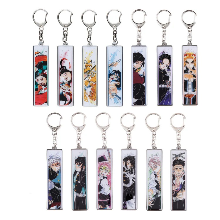 Demon Slayer Metal Keychain Collection