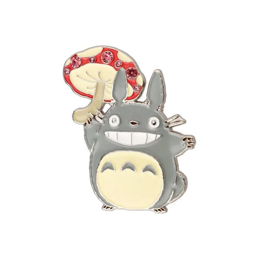 Totoro Metallic Pin v2 | My Neighbor Totoro