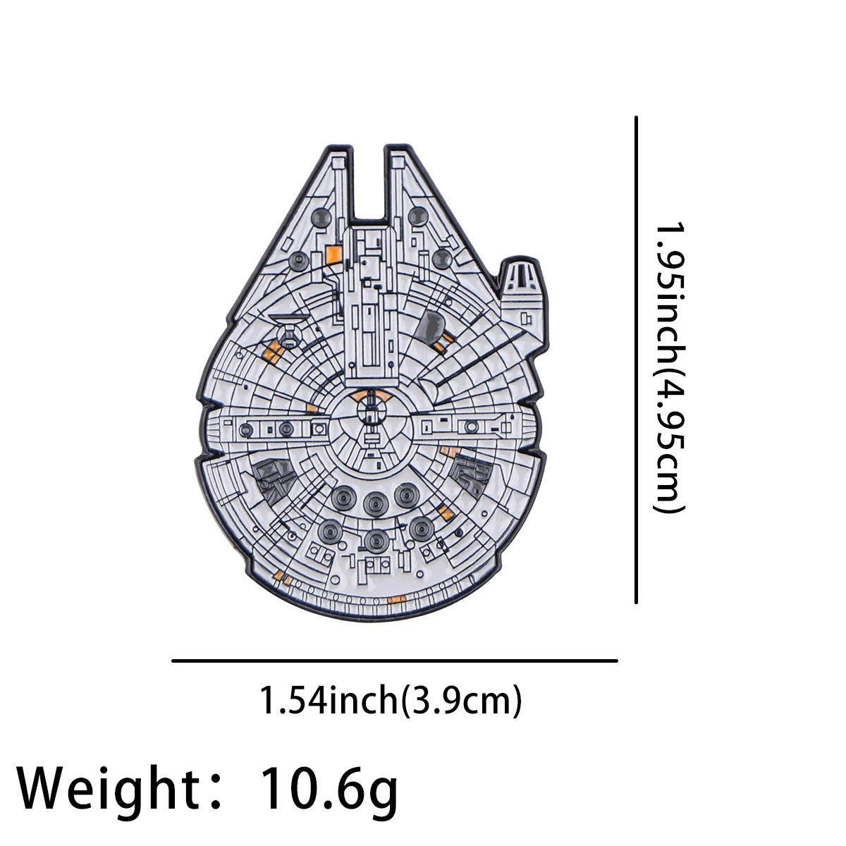 Star Wars Ship Pin