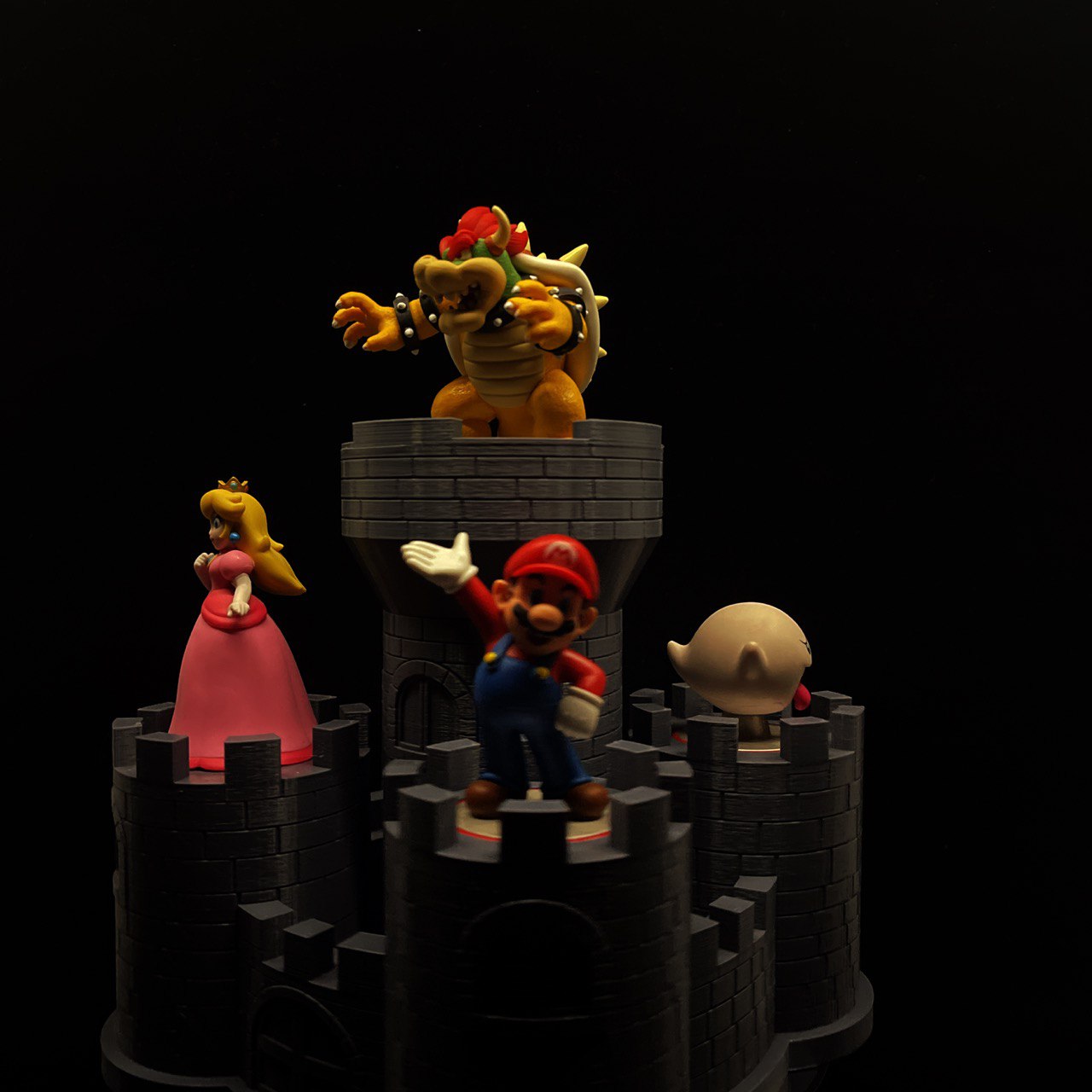 Amiibo bowser Castle stand