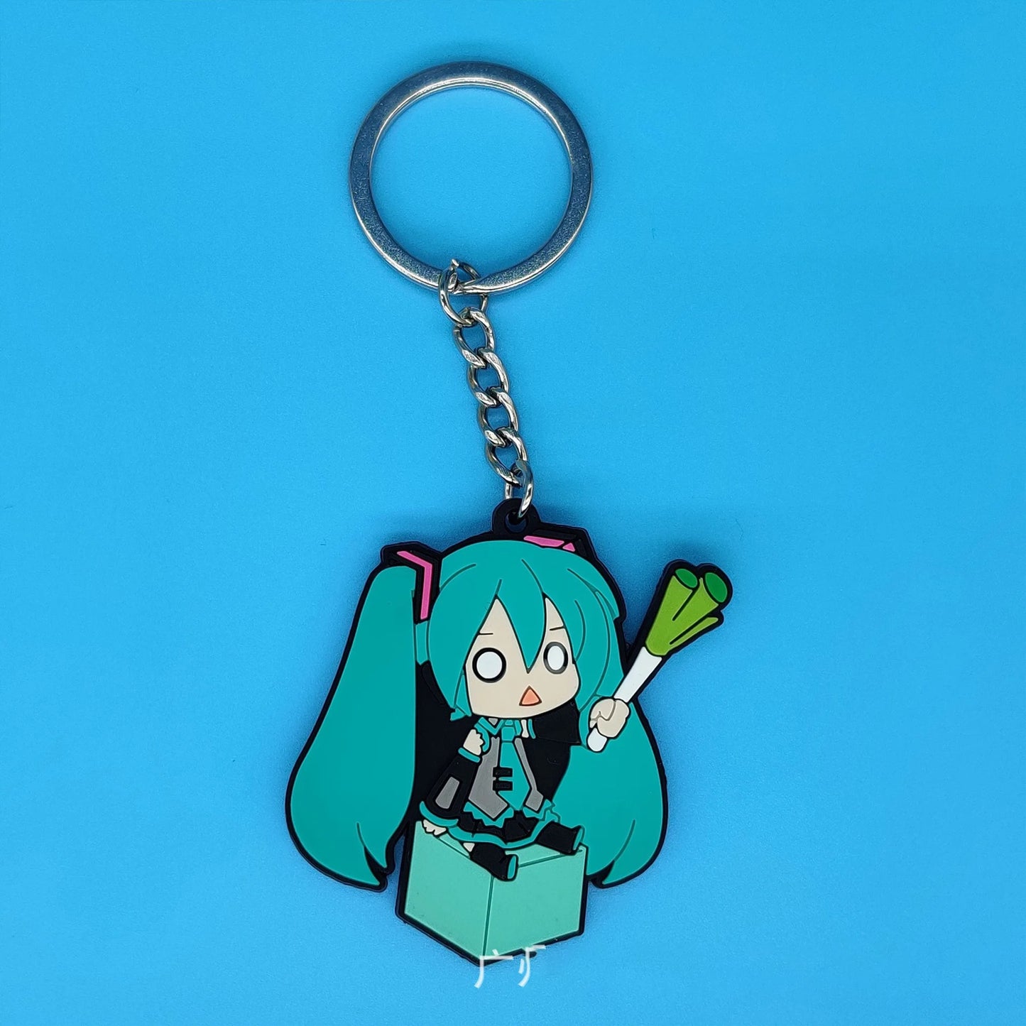 Hatsune Miku leek Key Chain