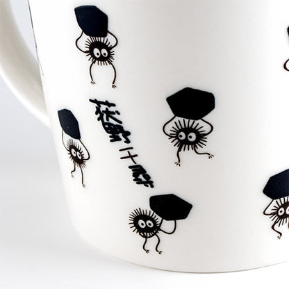 No-Face and Susuwatari Mug | Spirited Away