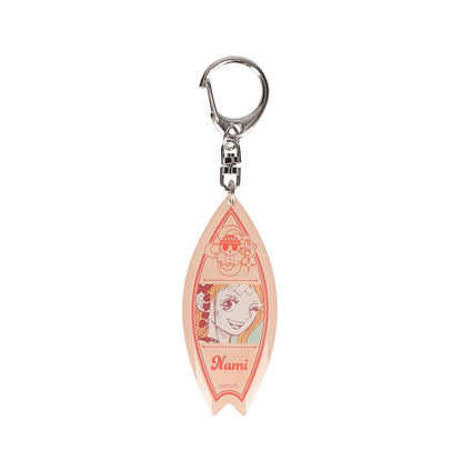 One Piece Surfboard-style Acrylic Keychain