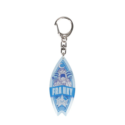 One Piece Surfboard-style Acrylic Keychain