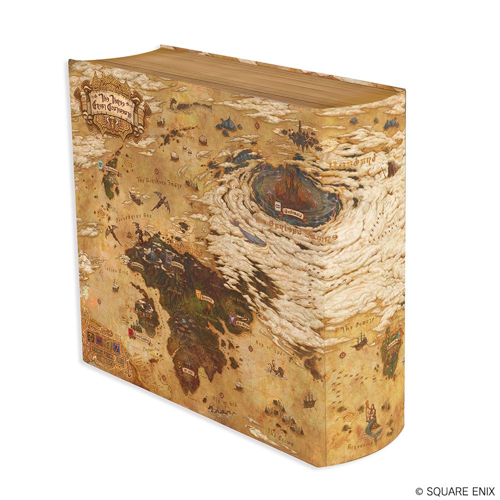 World Map Book Storage Box | FFXIV