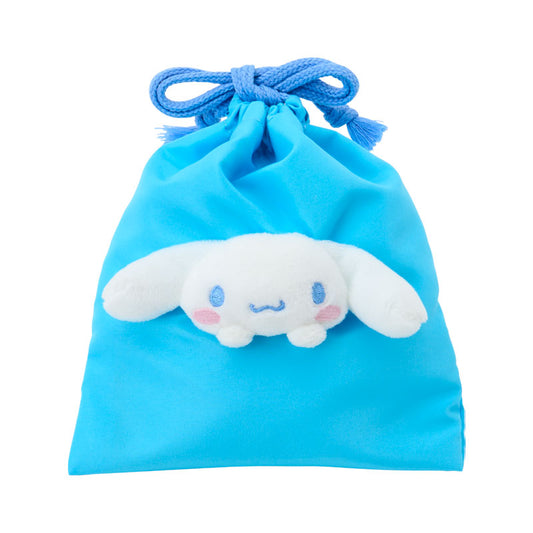 Drawstring Pouch with Mascot (Cinnamoroll) | Sanrio