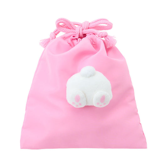 Drawstring Pouch with Mascot (My Melody) | Sanrio