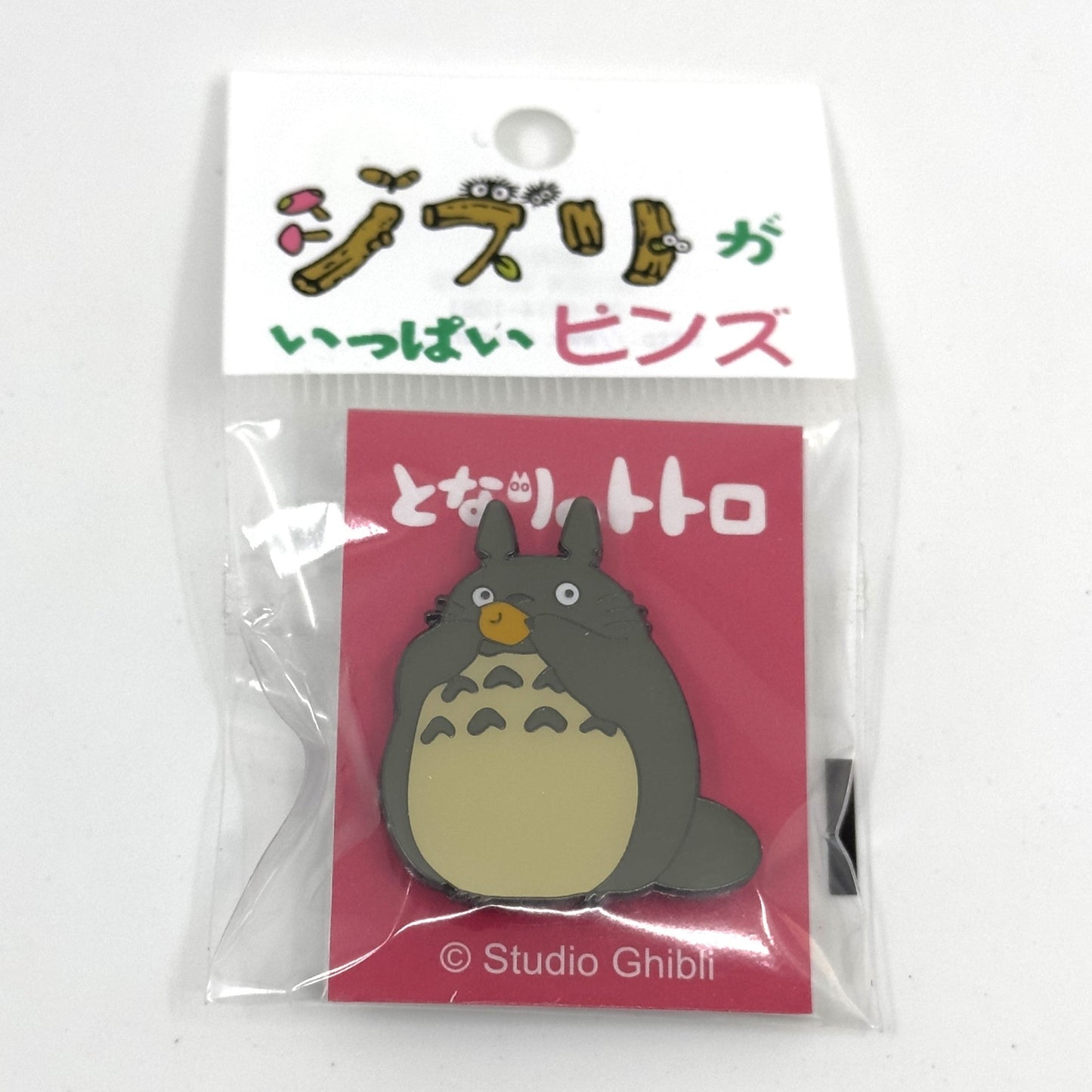 Eating Totoro pin