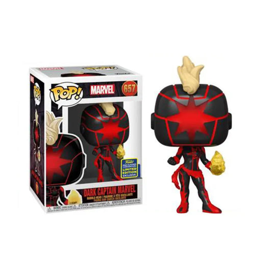 Dark Captain Marvel 2020 Convention Exclusive Funko