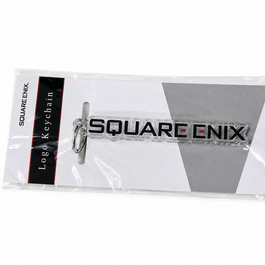 Squrae Enix Keychain (White)