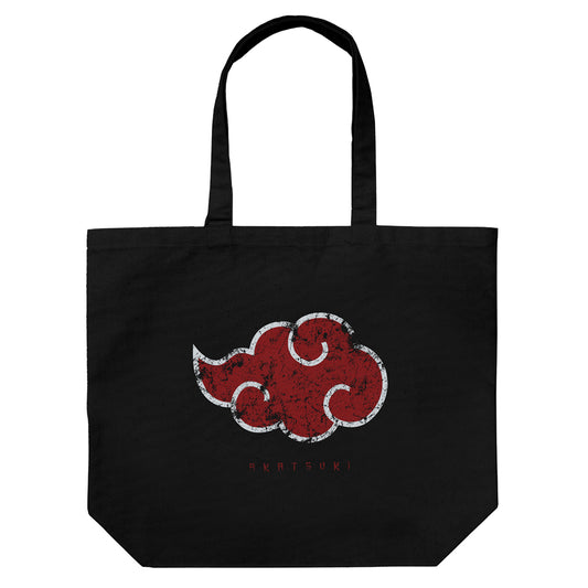Akatsuki Large Tote Bag (Black) | Naruto