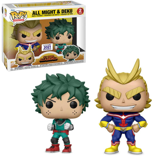 All Might & Deku 2021 Funimation Exclusive Funko