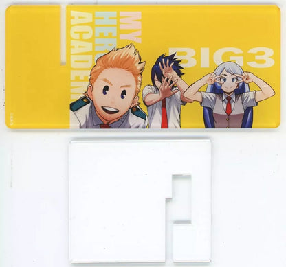 Big Three (Mirio Toga, Nejire Hado, Tamaki Amajiki) Yellow Smartphone Stand