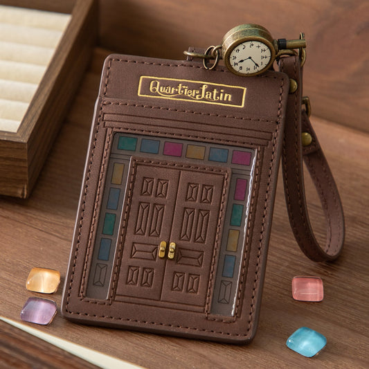 Retractable Pass Case (Latin Quarter) | From Up on Poppy Hill