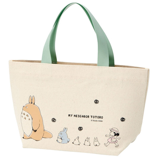 Canvas Lunch Tote Bag YEB1N (Marching) | My Neighbor Totoro