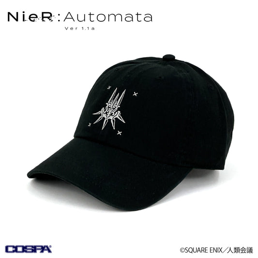YoRHa Unit Embroidered Low Cap (Black) | Nier