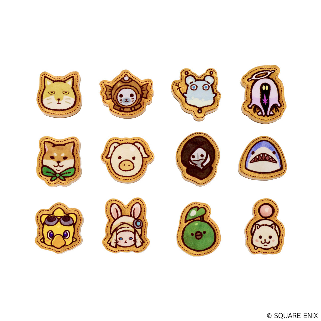Minions Acrylic Magnet Set of 12 piece | FFXIV