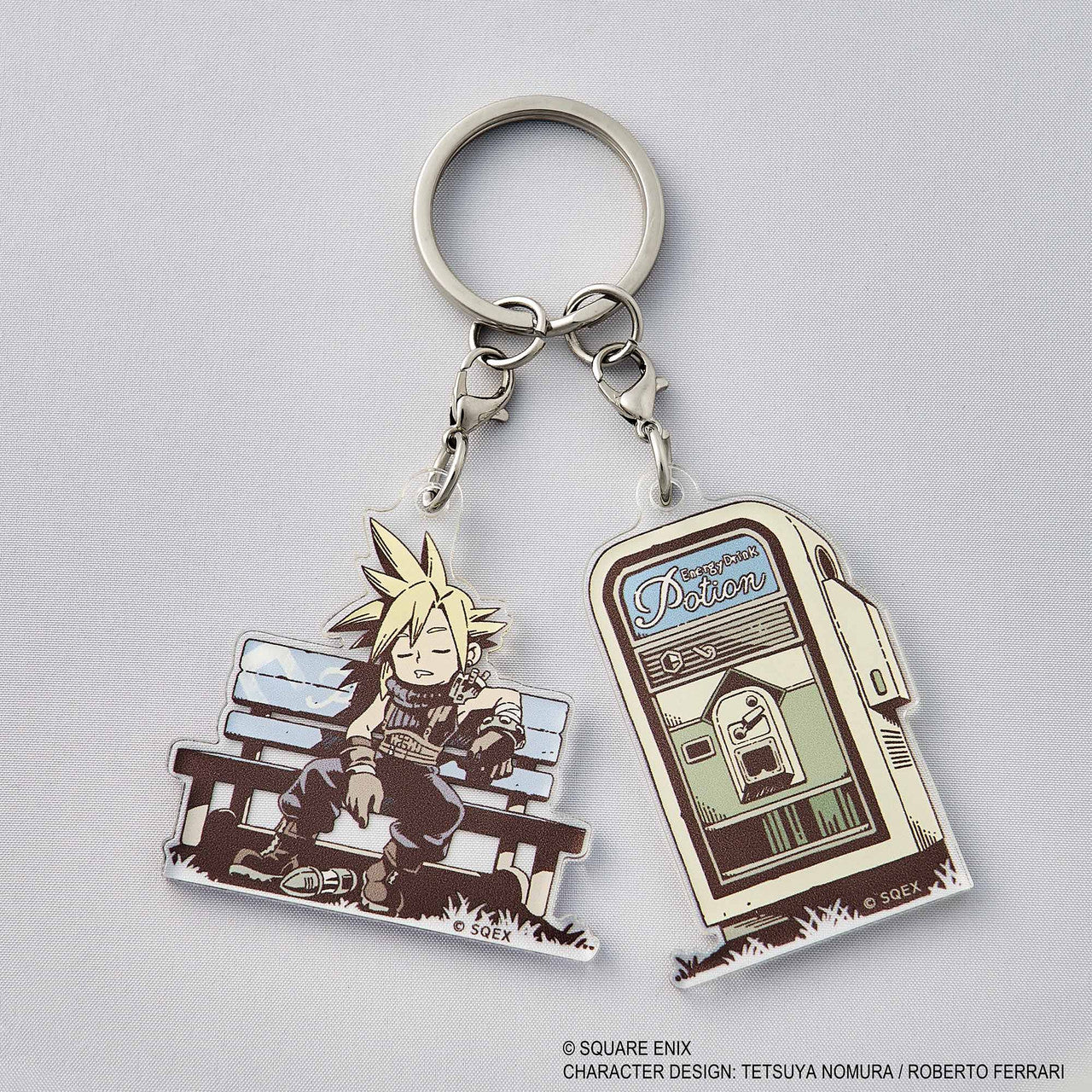 Utatane Cloud Keychain | FFVII Rebirth