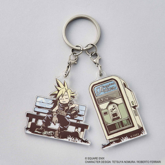 Utatane Cloud Keychain | FFVII Rebirth