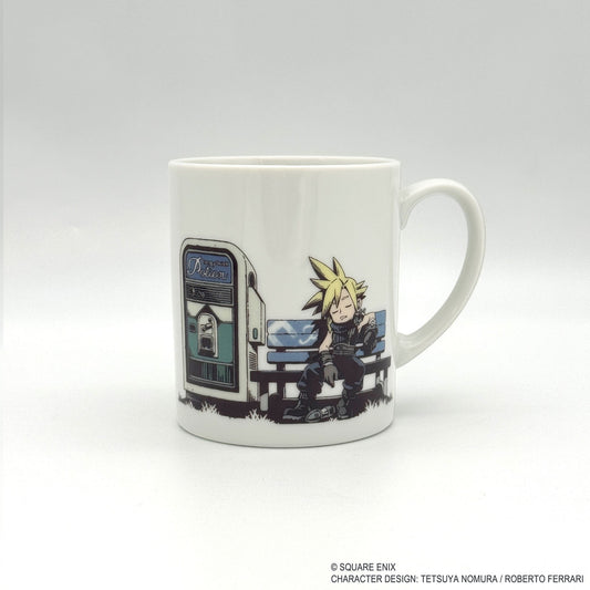 Sleeping Utatane Cloud Mug | FFVII Rebirth