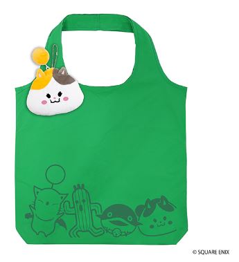 FINAL FANTASY XIV Eco Bag with Pouch (Fat Cat)