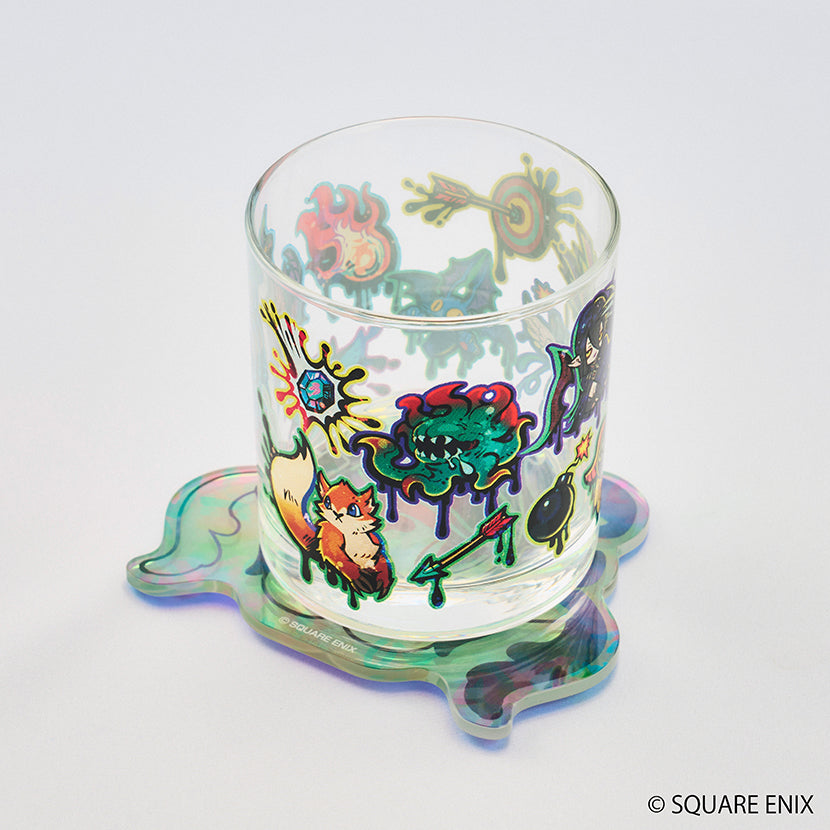 FINAL FANTASY XIV Glass & Coaster Set <Sugar Riot>