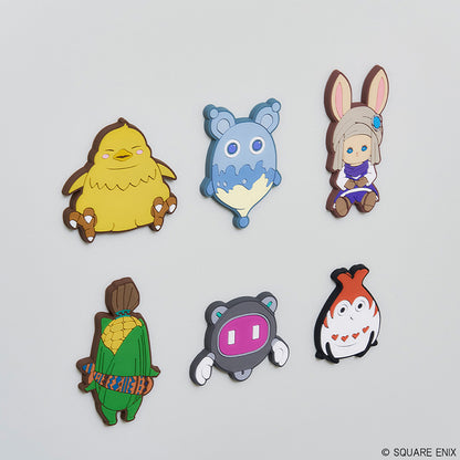 Final Fantasy XIV Rubber Magnet Collection Vol.1 6-Piece Box