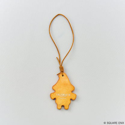 Final Fantasy XIV Faux Leather Charm <Luxury Mate Tea Cookies>