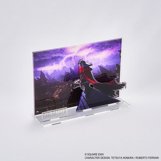 Final Fantasy VII Rebirth Acrylic Diorama Key Art Vincent
