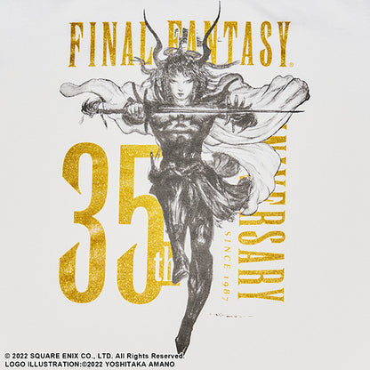 Final Fantasy 35th Anniversary T-shirt <WHITE>