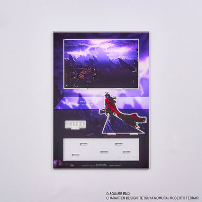 Final Fantasy VII Rebirth Acrylic Diorama Key Art Vincent
