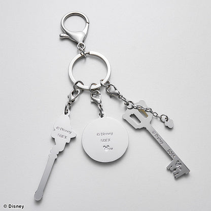 Kingdom Hearts / Metal Keychains <Kingdom Chain/Wizard's Staff/Knight's Shield>