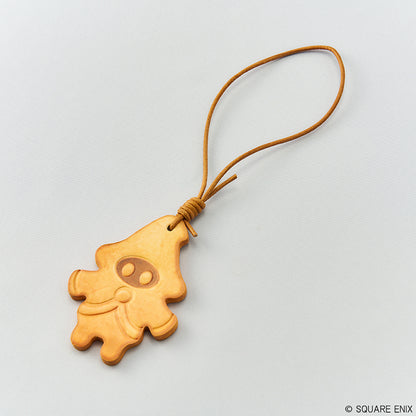 Final Fantasy XIV Faux Leather Charm <Luxury Mate Tea Cookies>
