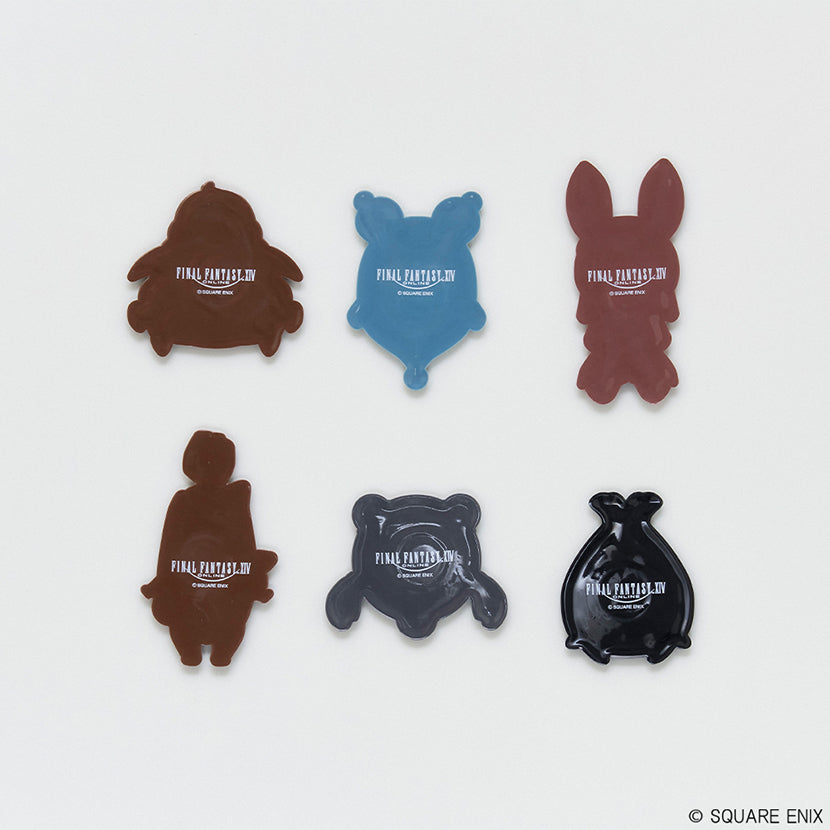 Final Fantasy XIV Rubber Magnet Collection Vol.1 6-Piece Box