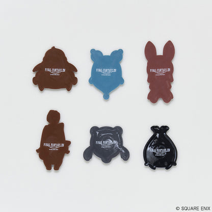 Final Fantasy XIV Rubber Magnet Collection Vol.1 6-Piece Box