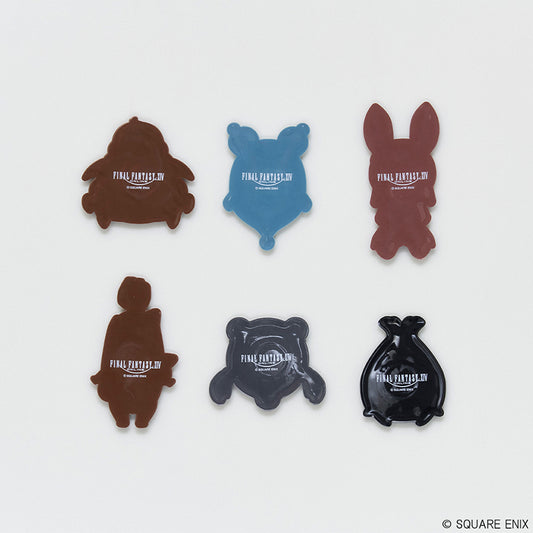 Final Fantasy XIV Rubber Magnet Collection Vol.1 6-Piece Box