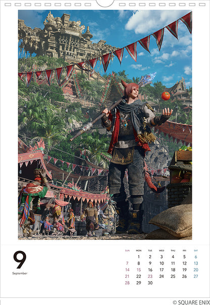 FINAL FANTASY XIV: Golden Legacy Official Calendar 2025