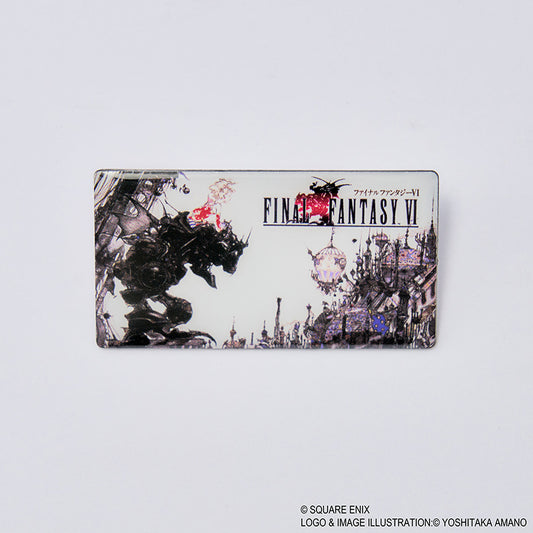 Final Fantasy Series Metal Pin Badge Collection 6-Piece Box