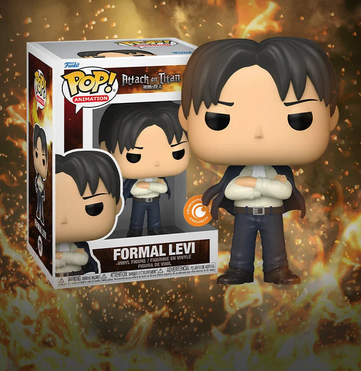 Formal Levi Crunchy Roll Exclusive Funko