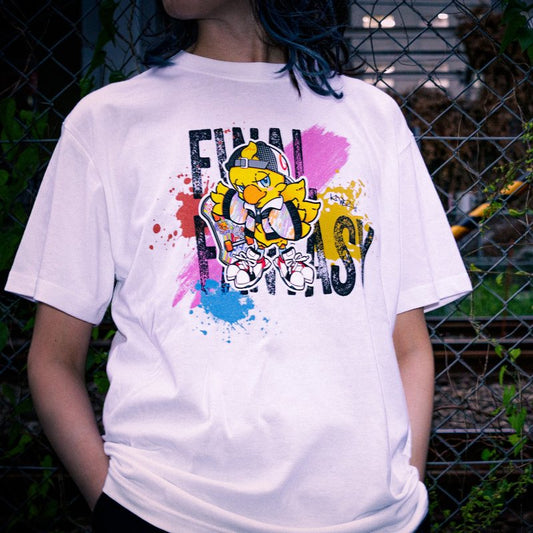 Limited Edition Shibuya Art Tshirt (White V2) | Final Fantasy