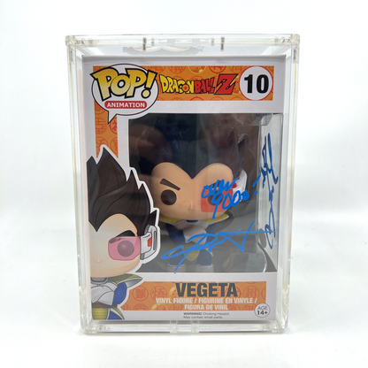 Vegeta(2017) Double Signed by Japanese/English Voice Actor - Ryo Horikawa/Christopher Sabat