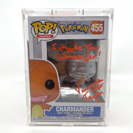 Charmander Signed by English Voice Actor - Veronica Taylor