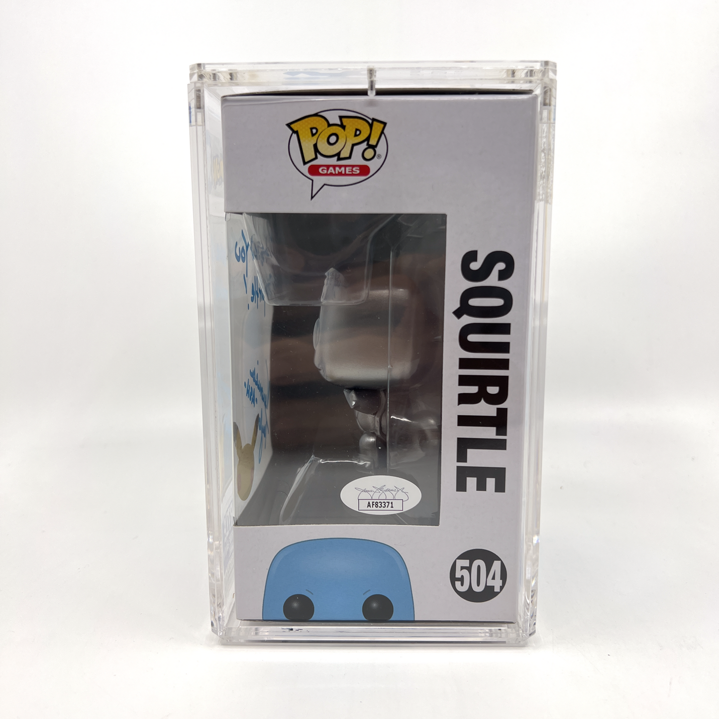 Squirtle Signed by English Voice Actor - Veronica Taylor